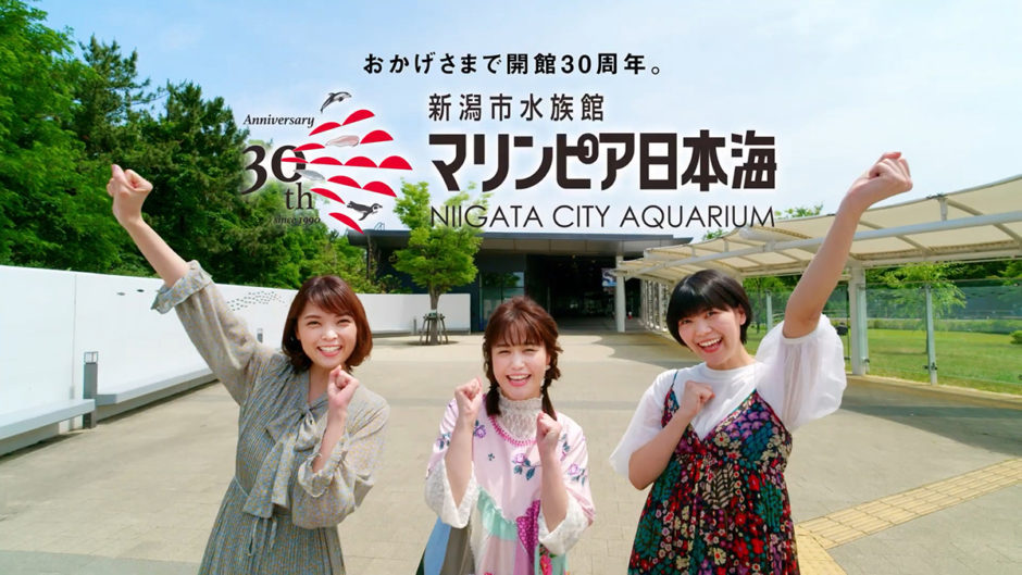 30周年記念cm Negiccoバージョン公開 新潟市水族館 マリンピア日本海