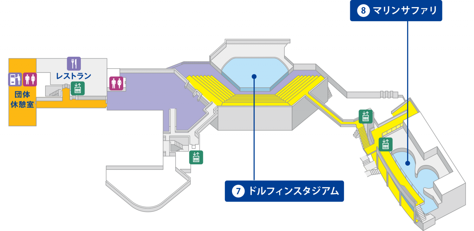 館内マップ(2F)